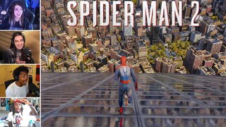 Streamer First Impressions to Marvel's Spider-Man 2, Funny Moments Compilation (Funny Moments)