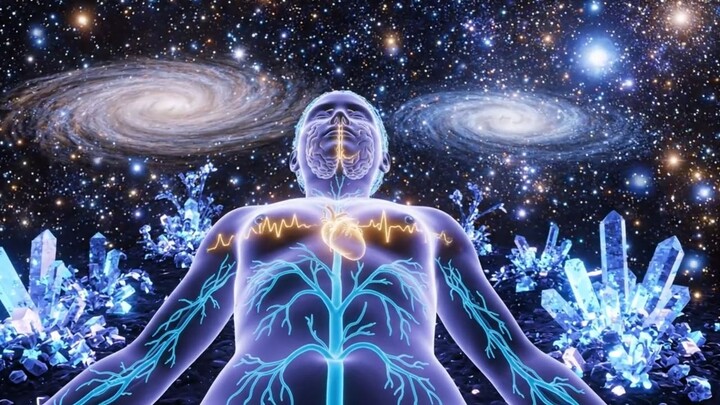 432Hz + 396Hz + 528Hz + 852Hz | 迷走神经深度重置：平复神经系统与焦虑，5分钟深度助眠