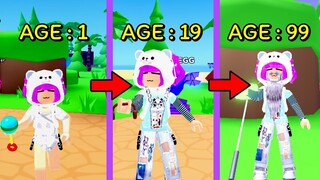 วิวัฒนาการของมนุษย์หมี 🐻 | ROBLOX | Grow Up Simulator