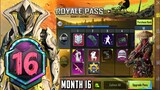 m16 royal pass ||month 16 royal pass