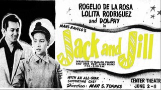 Jack and Jill 1954 (Tagalog Comedy/Romance Film) Philippines