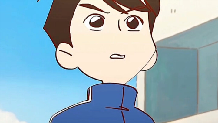 How to be expressionless and handsome