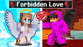 An DEMON and ANGEL's Forbidden LOVE In Minecraft! | TAGALOG |