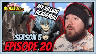 MY VILLAIN ACADEMIA BEGINS! | My Hero Academia Season 5 Episode 20 Reaction