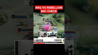 RRQ HOSHI VS REBELLION - MIC CHECK