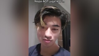 ketularan fandom sebelah anime AttackOnTitan jujutsukaisen