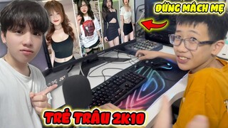 Supi Dọa Mách Mẹ Khi Phát Hiện Trẻ Trâu 2k10 Xem Tik Tok Gái Xinh, Trổ Tài Tán Gái Và Cái Kết !!!