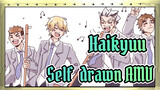 [Haikyuu!! Self-drawn AMV] Sweepting Time of Grade 3 in Fukurotani
