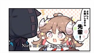 [Arknights] Ketika Sang Dokter menggambar Eyjafjalla