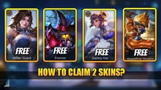 HOW TO GET FREE SKINS IN MLBB DECEMBER 2020?? - MOBILE LEGENDS BANG BANG