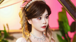 Shooting Vlog of Pink Little Flower Buds