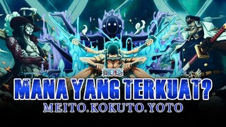 9 KATEGORI JENIS PEDANG TERKUAT DI ONE PIECE