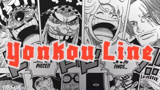[One Piece] Luffy bersanding bareng 3 Yonkou lainnya !! Gokil abis