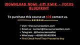 [Download Now] Jim Kwik - Focus Blueprint