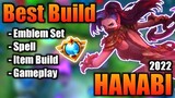 Hanabi Best Build 2022 | Top 1 Global Hanabi Build | Hanabi - Mobile Legends | MLBB
