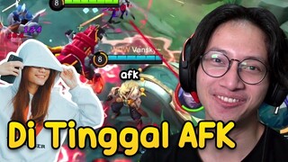 DI PRANK AFK SAMA VANIA DELICIA KAMPRET !