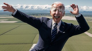 Lelucon Amerika: Joe Biden Terjun Payung