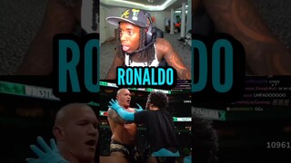 Kai Cenat Reacts to Speed RKO by Randy Orton in WWE Live 😱🤣