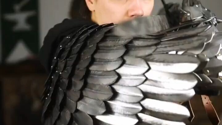 Handsome Movable Winged Armor
