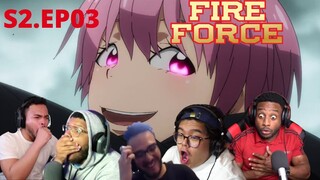 FIFTH PILLAR ! FIRE FORCE SEASON 2 EPISODE 03 BEST REACTION COMPILATION