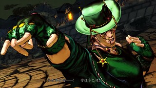 jojo全角色 自己遇上自己后说啥？ 《JOJO的奇妙冒险 群星之战R重制版 》4k60帧中文版