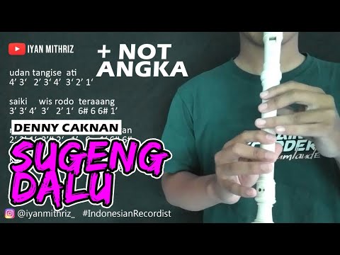 NOT ANGKA SUGENG DALU Denny Caknan | Recorder Cover Indonesia - Bstation