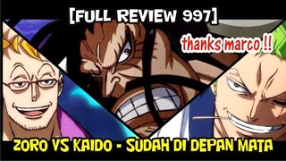 [FULL REVIEW 997] ZORO NAIK BURUNG MARCO   AKU DATANG HANYA UNTUK MELAWAN KAIDO!!