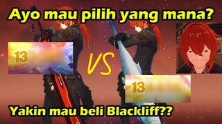 Apakah Blackliff worth untuk Diluc? | Perbandingan Weapon Diluc - Genshin Impact
