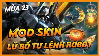 Mod Skin Lữ Bố Tư Lệnh Robot Mới Nhất Mùa 23 Full Hiệu Ứng Không Lỗi Mạng | Yugi Gaming