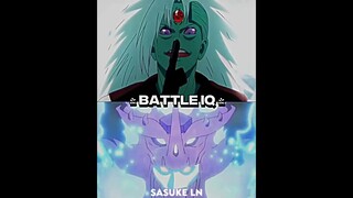 Madara vs Sasuke Indra mode | #naruto