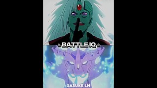 Madara vs Sasuke Indra mode | #naruto