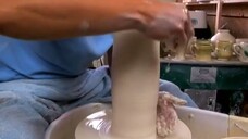 How to Make Pottery Cups & Vases - More Ways to Pull Up the Wall of Large Potter