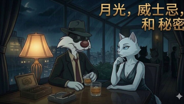 深夜专注 | 舒适雨夜Lofi音乐，动漫艺术绘画伴你高效学习 BGM