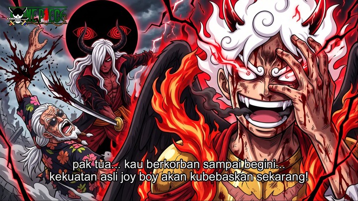 FULL ONE PIECE 1190 – LUFFY NGAMUK! GABBAN HANCUR TOTAL! LUFFY BERHASIL BANGKITKAN KEKUATAN JOY BOY!