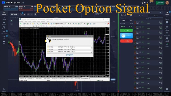 Pocket Option Smart Signals with Smart Trade