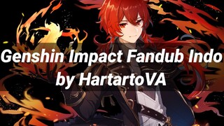 [FANDUB] Genshin Impact Indonesia l Diluc Dialogue by HartartoVA