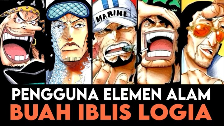 TOP 14 PENGGUNA BUAH IBLIS LOGIA (ONE PIECE)
