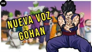 Nueva Voz de Gohan Doblaje de  Dragon Ball Super Super Hero