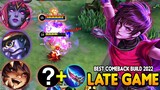 HOW TO COUNTER ANNOYING META HEROES USING DYRROTH! | COMEBACK🔥BEST ONE SHOT BUILD 2022 MLBB