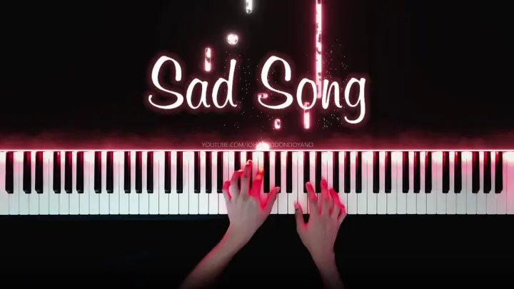 We The Kings - Sad Song | Piano Cover with Violins (with Lyrics & PIANO SHEET)