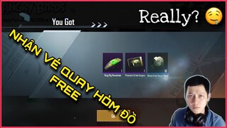 NHẬN QUÀ VÉ QUAY HÒM CAO CẤP FREE TỪ SỰ KIỆN HOT CỦA NHÀ PHÁT HÀNH || PUBG MOBILE