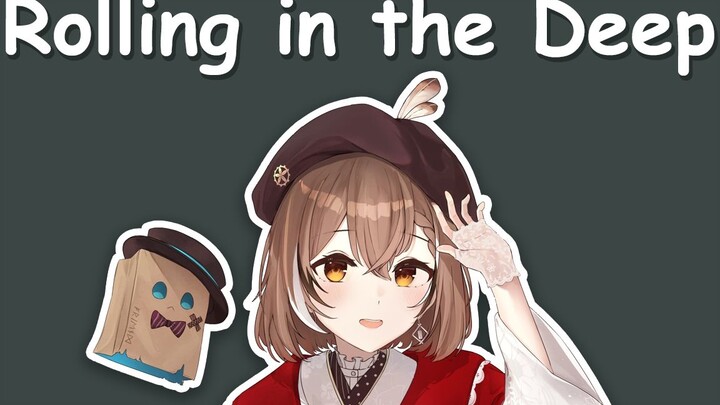 【Hololive song / Nanashi Mumei singing】Adele - Rolling in the Deep "Chinese subtitles"