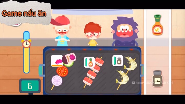 Game nấu ăn - Cửa hàng đồ nướng Hàn Quốc - P3