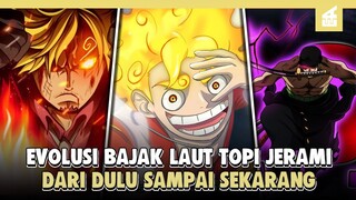 BAJAK LAUT PALING BERBAHAYA!!! EVOLUSI BAJAK LAUT TOPI JERAMI DARI DULU HINGGA SEKARANG