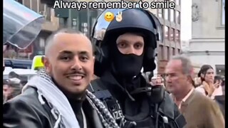 American Brave Activist Arrested During Palestine Liberation Protest