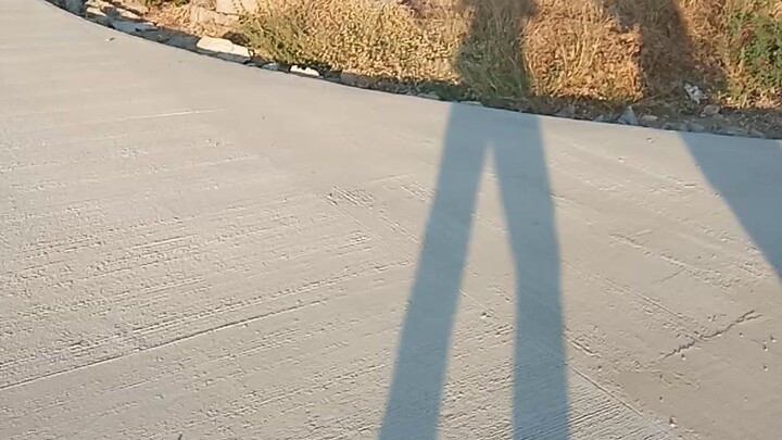 with my wife