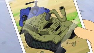 Doraemon: Nobita menggunakan kameranya untuk mengambil gambar penampilan masa depan gadis gemuk itu 