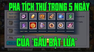 HUYỀN THOẠI NHẪN GIẢ - PHA TÍCH THƯ ĐƯỢC 5 NGÀY VÀ SHOW AE "ĐỐT LÀNG TEAM" CHUẨN BỊ EVENT MỚI...