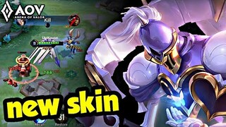 AoV : NEW SKIN OMEGA KNAVE OF SPADES GAMEPLAY - ARENA OF VALOR