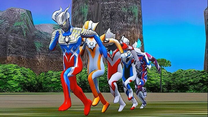 Ultraman has turned into a stone statue#Ultraman#Ultraman Zero#Ultraman children's cartoon#Do you be